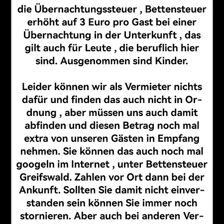 Zimmervermietung Koltermann